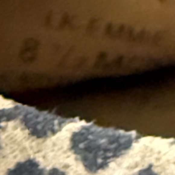 Lucky Brand Leopard Print Leather 'Emmie' Ballet Flat Size 8.5 Animal Print - Picture 13 of 15